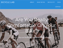 Tablet Screenshot of bicyclelab.com
